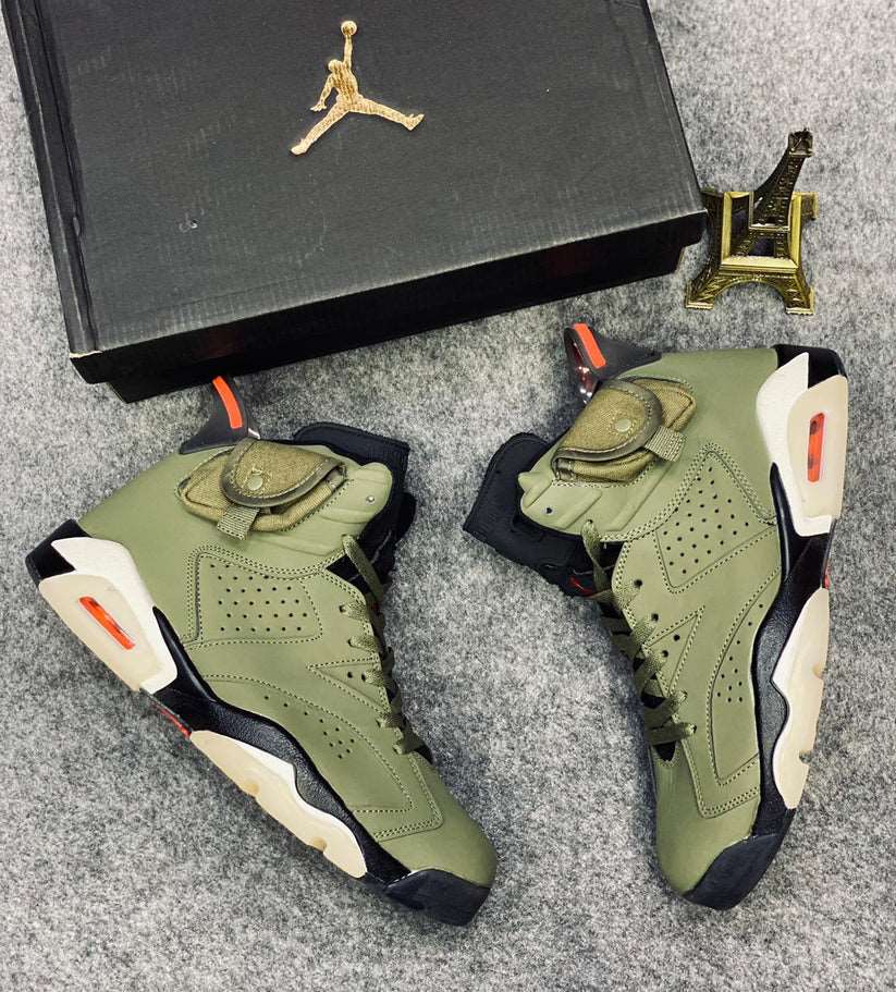 Aj6 travis scott best sale